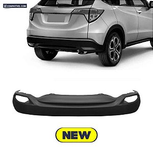 Parachoque HR-V 15/21 Traseiro Preto Texturizado