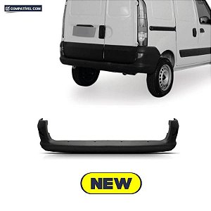 Parachoque Kangoo 98/18 Traseiro Preto Texturizado