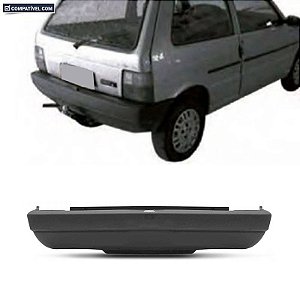Parachoque Uno 85/99 Traseiro Preto Texturizado