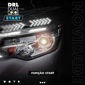 FITA DRL DUAL COLOR HP 60CM 3000K/6000K 12V 6,8W 156 LEDS