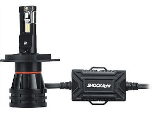 KIT CONVERSÃO LED ELIPTICO H4 DC 9-32V 36W 6500K 5200LM KIT CONVERSÃO LED ELIPTICO H4 DC 9-32V 36W 6500K 5200LM