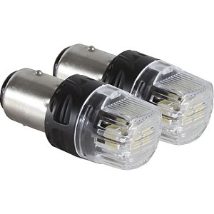 LED 1157 - 16 LEDS - 2835/4216  2-POLOS 12V BRANCO