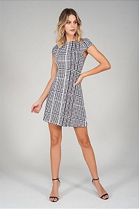 vestido dimy estampado