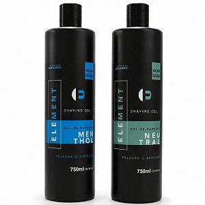 Shaving Gel De Barbear Element 750mL