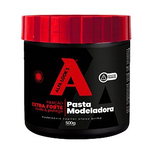 Pomada Modeladora Alfa Looks 500g Bancada Alfa Looks