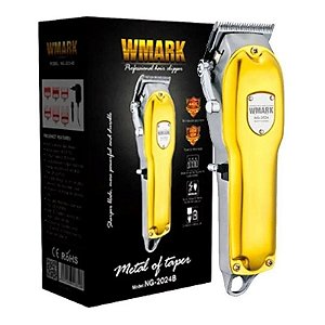 Maquina De Corte Sem Fio Profissional Wmark 2024a Gold