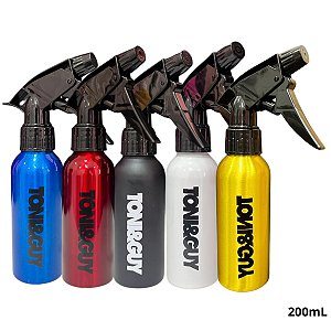 Borrifador De Água Para Cabeleireiro Barbeiro Alumínio 200 mL