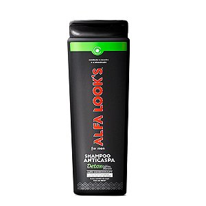 Shampoo Anticaspa Detox 400mL Alfa Looks