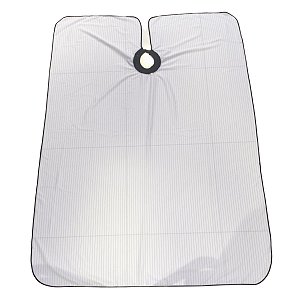 Capa de Corte Adulto Oxford Risca de Giz Neoprene 2,00 x 1.35 com Fechamento Botão