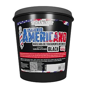 Alisamento Americano Black Para Cabelo 500g Tróia Hair