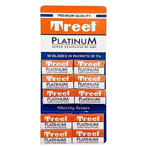 Lâmina Treet Platinum 50 Lâminas Inteiras