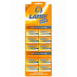 Lamina Lamix New Platinum Pro Com 50 Lâminas Inteiras