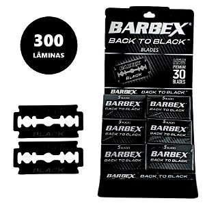 Lâmina Barbex Black To Black Nex Premium 30 Lâminas Inteiras