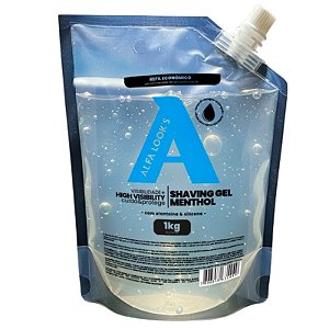 Refil Shaving em Gel Alfa Looks 1kg