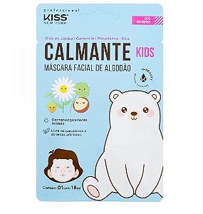 MÁSCARA FACIAL INFANTIL CALMANTE - KISS NEW YORK