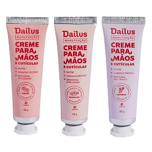 CREME PARA MÃOS E CUTÍCULAS - DAILUS