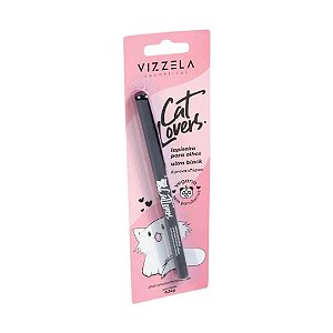 LAPISEIRA PARA OLHOS PRETA - CAT LOVERS - VIZZELA