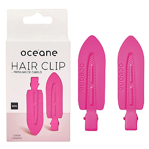 Presilha de Cabelo Pink - Hair Clip Océane Edition 2un