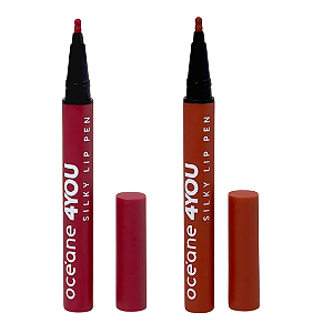 Caneta Batom - Silky Lip Pen 4you 0,6ml Océane