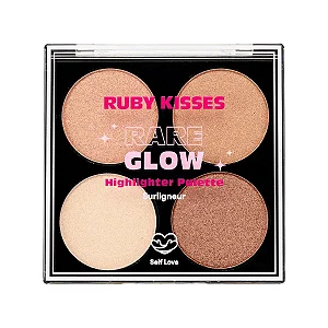 Paleta de Iluminador Rare Glow - Ruby Kisses