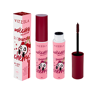 Máscara Para Cílios Bordô - No Panda Cherry - Vizzela