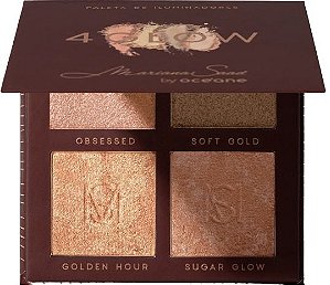PALETA DE ILUMINADORES 4 GLOW - MARIANA SAAD