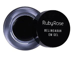 DELINEADOR EM GEL BLACK - RUBY ROSE