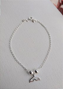 PULSEIRA RABO DE BALEIA PRATA 925