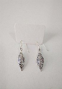 BRINCO ANZOL PENDURADO BALI PRATA 925