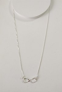 GARGANTILHA CHOKER INFINITO PRATA 925