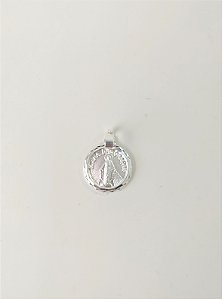 PINGENTE MEDALHA NOSSA SENHORA DAS GRAÇAS PRATA 925