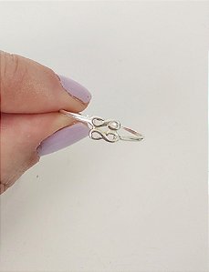 ANEL DOIS INFINITOS PRATA 925