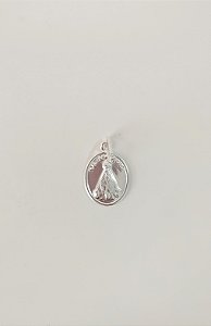PINGENTE MEDALHA NOSSA SENHORA APARECIDA PRATA 925