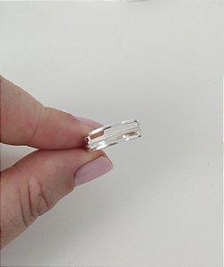 ANEL TRÊS LINHAS TRABALHADO PRATA 925