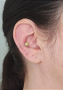 PIERCING DE PRATA CONCH ESCAMA SEREIA