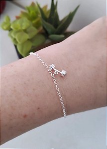 PULSEIRA PRATA 925 HALTER ACADEMIA