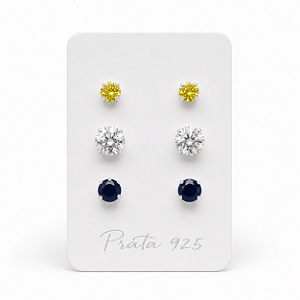 TRIO PRATA 925 COPA