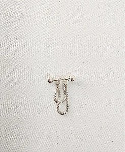 PIERCING DE PRATA 925 CORRENTE