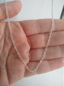 CORRENTE DE PRATA 925 ELO PORTUGUÊS 50 CM