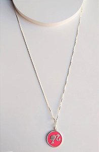 COLAR BARBIE PRATA 925