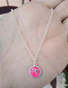 PULSEIRA DE PRATA 925 BARBIE RESINADA