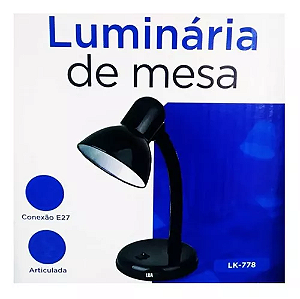 LUMINARIA DE MESA LUATEK
