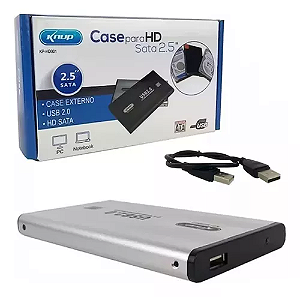 CASE P/ HD 2.5 USB 2.0 KNUP