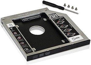 ADAPTADOR CASE DVD X HD 9.5MM KNUP