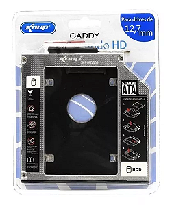 ADAPTADOR CASE DVD X HD 12,7MM KNUP