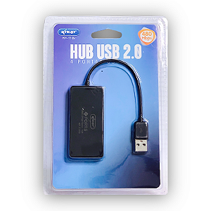 HUB USB 2.0 4 PORTAS