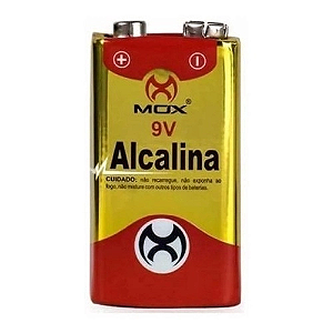 BATERIA ALCALINA 9V MOX