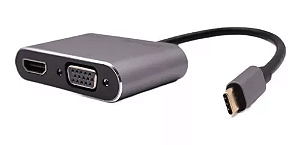 ADAPAPTADOR CONVERSOR USB HDMI E VGA KNUP