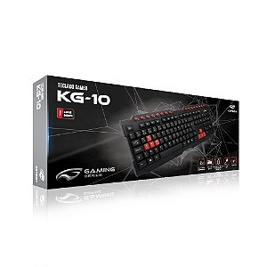 TECLADO USB GAMER KG-10BK C3TECH