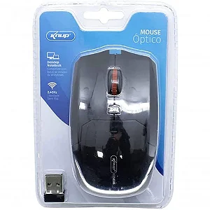 MOUSE OPTICO SEM FIO KNUP